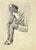 Pen drawing on paper realized by Mino Maccari in 1932. Not signed\. Published on "Il Selvaggio", n.12, p.83, 1932. Very...