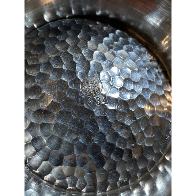 Early 20th Century Early 20th Century Meriden Brittania Silverplate Insect Vase For Sale - Image 5 of 9