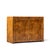 Milo Baughman Milo Baughman Style Mid Century Burlwood and Brass Credenza With Hutch For Sale - Image 4 of 11