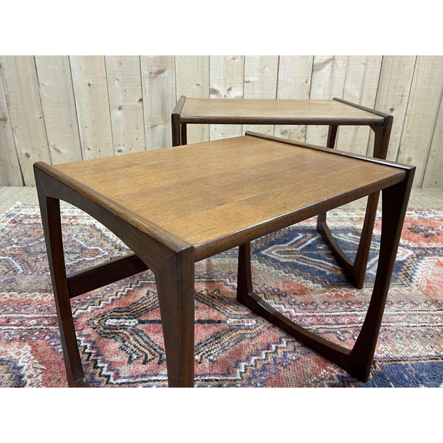 Vintage Teak Nesting Tables from G-Plan, 1970s, Set of 2 For Sale - Image 6 of 10