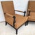 Jacobean Louis XIII Style Bobbin Turned Lounge Armchairs Ebonized Nailhead Pair For Sale - Image 9 of 15