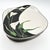 Sango Quadrille Semi-Porcelain Black Lilies #5101 Snack Plates (6) Made in Korea A very 80s aesthetic. Bold glossy black...