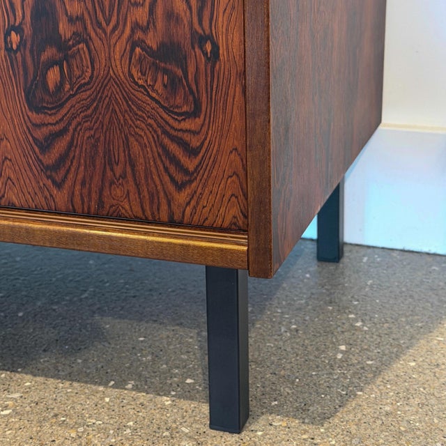Vintage Danish Rosewood Cabinet For Sale - Image 4 of 7
