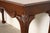 Brown Baker Furniture Georgian Carved Mahogany Console or Sofa Table, Newly Refinished For Sale - Image 8 of 15