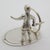Vintage Dutch Handmade Genuine Silver 835 Child with Hoop Figurine, 1970s For Sale - Image 4 of 11