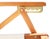 Coastal Chic Adjustable & Folding Canvas Deck / Beach Chair For Sale - Image 4 of 8