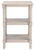 Greige Cassie 3 Shelf Accent Table in Greige For Sale - Image 8 of 8