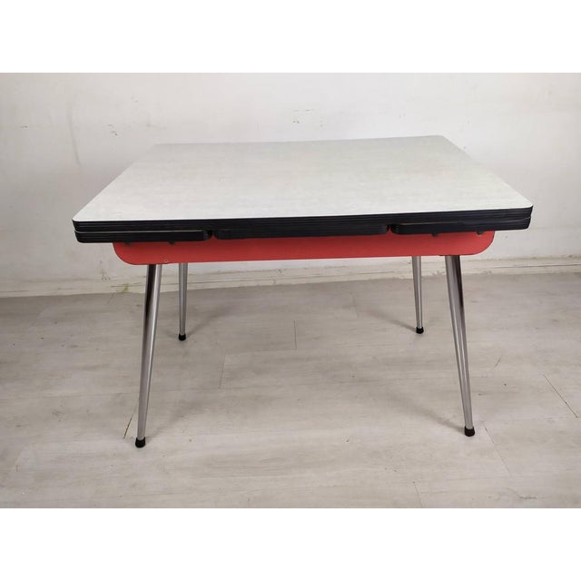 Vintage Formica Extentable Table, 1960s For Sale - Image 18 of 18