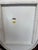 Vintage White Wicker Elephant Side Table, Trunk Up For Sale - Image 4 of 9