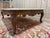 Louis XV Style Coffee Table in Walnut with Marble Top, 1950s For Sale - Image 6 of 9