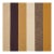 Schumacher Appino Stripe Fabric In Ochre For Sale