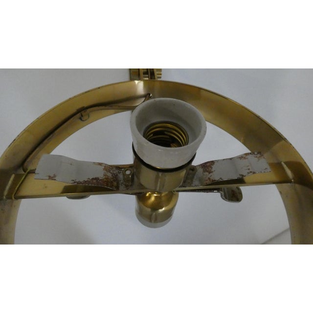 Double-Cap Wall Light in Amber Glass and Brass from Peill & Putzler, Germany, 1960s For Sale - Image 17 of 18