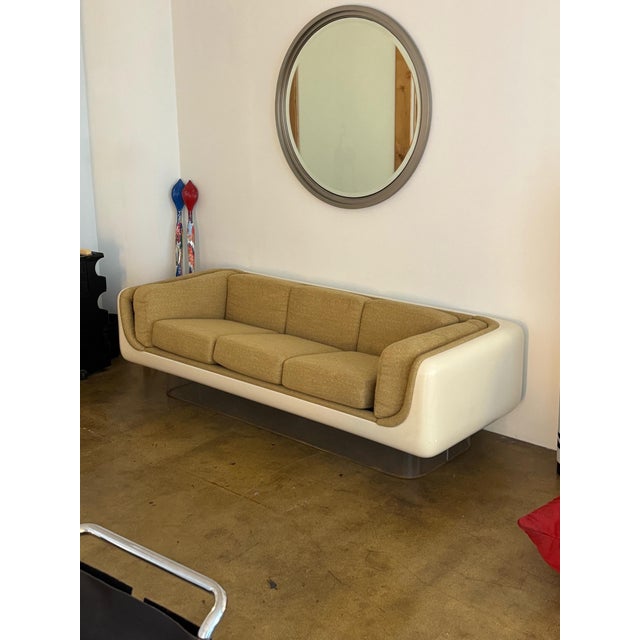 Textile William Andrus Steelcase Floating Sofa, 1970s For Sale - Image 7 of 7