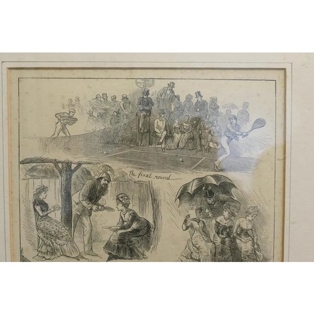 Humorous Sketches from Wimbledon, 1879 For Sale - Image 6 of 8