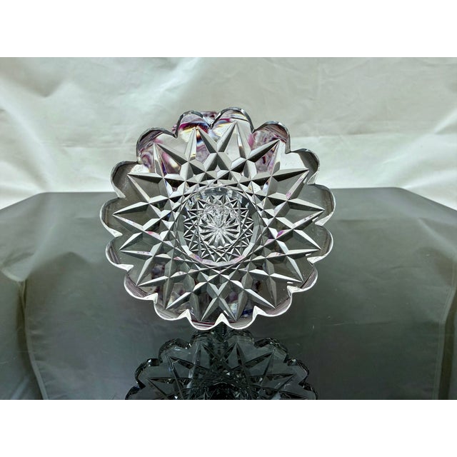 1920s Val St Lambert Amethyst Cut to Clear Cased Wine Glass - Belgium For Sale In New York - Image 6 of 6