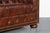 Wood Vintage Brown Leather Chesterfield Sofa For Sale - Image 7 of 13