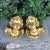 Vintage Mid 20th Century Italian Gold Gilt Wood Cherubs Angel Puttis - A Pair For Sale In Sacramento - Image 6 of 10