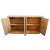 Mid-Century Modern Vintage Natural Geometric Wash Pine Sideboard For Sale - Image 3 of 7