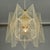 Small Mid-Century Modern Pendant Lamp in Clear Acrylic Glass, Wire and Brass, 1970s For Sale - Image 11 of 18