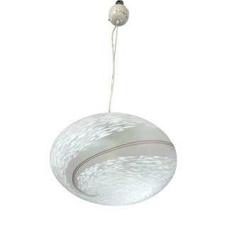 Murano Glass Suspension Lamp Model Giove, Italy, 1970s For Sale