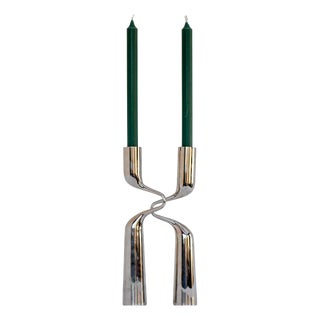 Vintage Sculptural Candleholders by Mikaela Dörfel, 2000s, Set of 2 For Sale