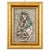 Metal Florentine Artist, Madonna and Child Bas-Relief, 1970s, Silver For Sale - Image 7 of 9