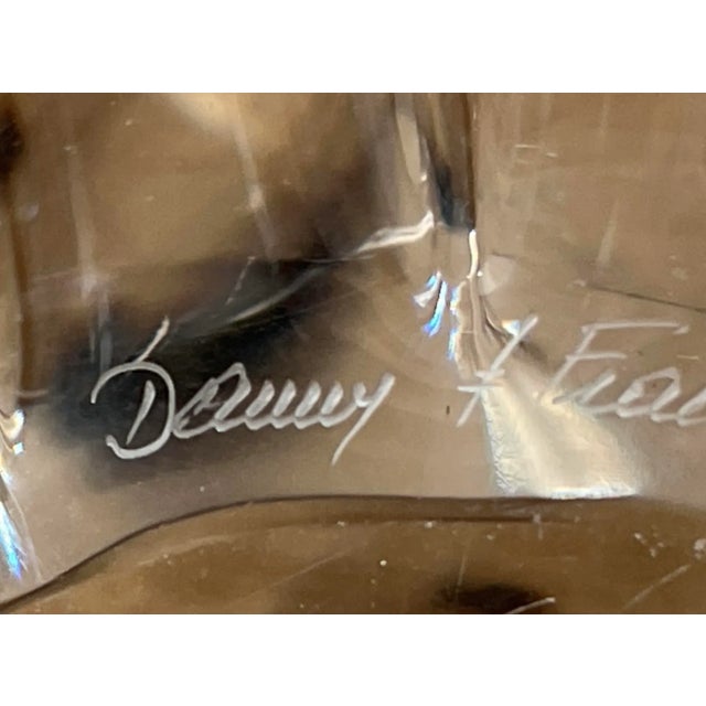 Traditional Early 20th Century Daum France Crystal Orion Starfish Bowl For Sale - Image 3 of 3