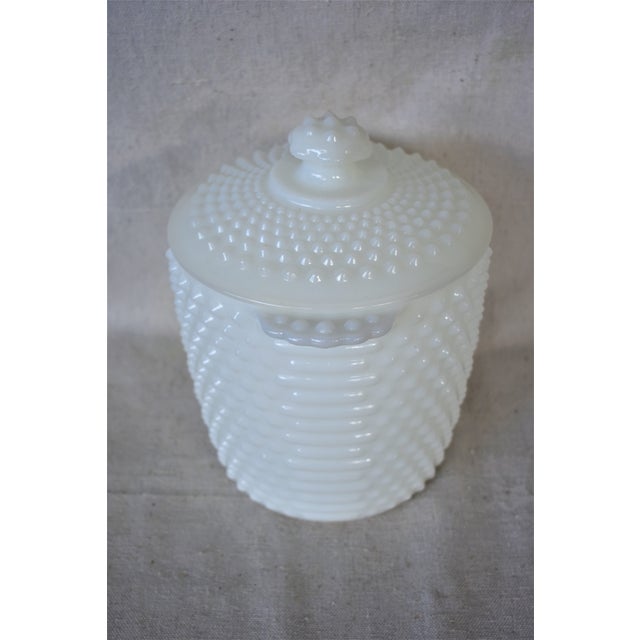 Vintage Milk Glass Ice Bucket Chairish