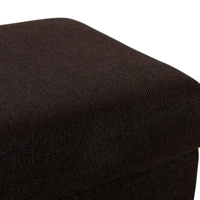 Gray Set of Fabric Concept Plus Corner Sofa and Ottoman in Brown Grey from Ewald Schillig For Sale - Image 8 of 18