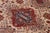 Shabby Chic Tribal Super Kazak Beige/Blue Wool Rug - 5'5'' X 8'1'' For Sale - Image 4 of 10