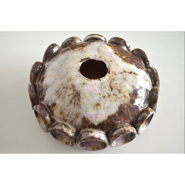 Ceramic vase from the East German ceramics studio KTU Unterstab - Marked with the Unterstab impressed stamp, hand-thrown...