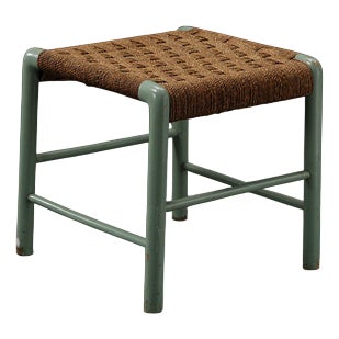Modernist Stools by Emanuele Rambaldi, 1890s, Set of 2 For Sale