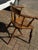 Wood Victorian Fireside Armchair with Turned Legs For Sale - Image 7 of 9