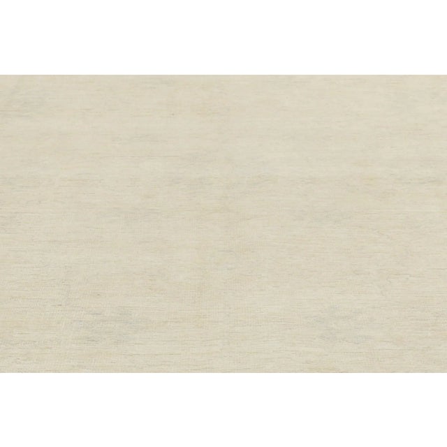 2010s 2010s Neutral Muted Oushak Rug, 07'01 X 09'02 For Sale - Image 5 of 11