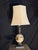 2000s Neoclassical Cherub Table Lamp With Ivory Glass Globe For Sale - Image 4 of 8