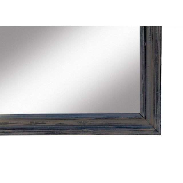 1970s 1970s Gray Wall Mirror For Sale - Image 5 of 6