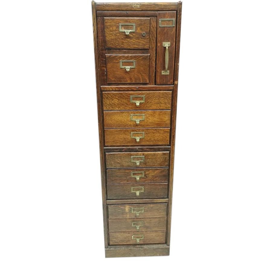 Macey Antique Standing File Chairish