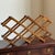 Mid-Century Modern Accordion-Style Wood Wine Rack For Sale - Image 10 of 10
