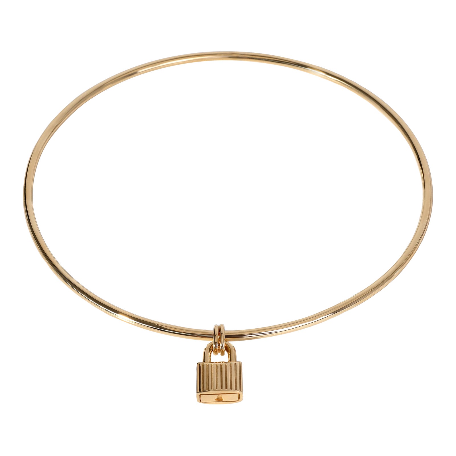 Tom Ford Padlock Choker Necklace In 18K Yellow Gold Chairish