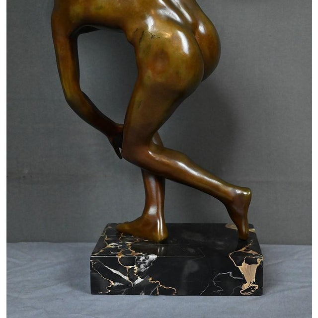 After Myron, The Discus Thrower, Early 20th Century, Bronze For Sale - Image 18 of 18