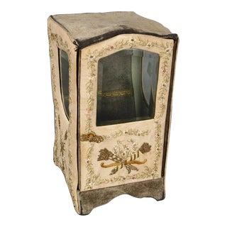 Antique Mid 19th Century Sedan Chair French Pocket Watch Stand For Sale