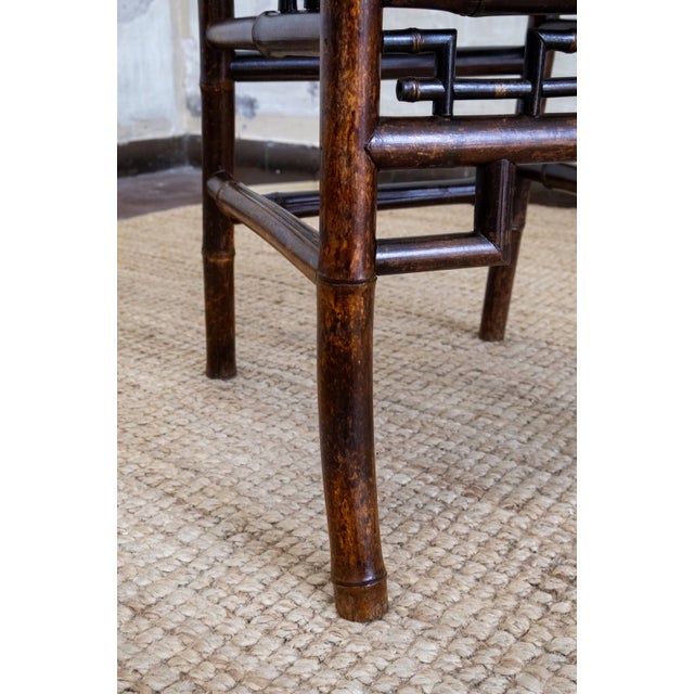 Chairs with Painted Panels, Perret et Vibert, France, Early 1900s, Set of 2 For Sale - Image 6 of 7