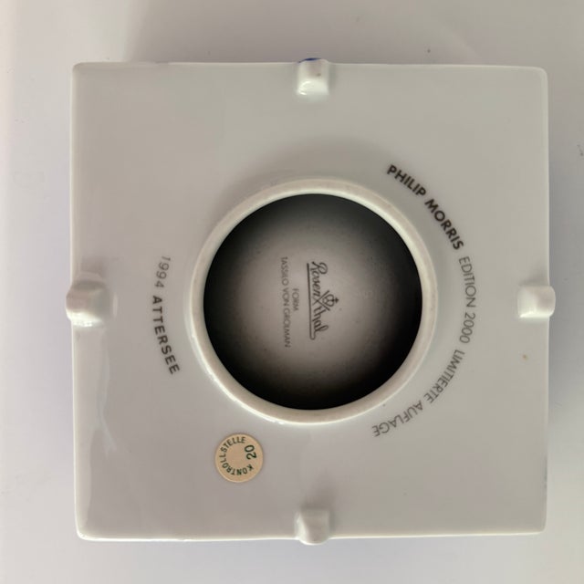Limited Edition 2000 Ashtray by Attersee for Rosenthal / Philip Morris, 1994 For Sale - Image 6 of 7