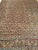 Antique Persian Tabriz, Rug, Handwoven Allover Herati Geometric Pattern, Ivory & Blue, 8’ X 12’ For Sale - Image 10 of 12