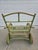 Antique Weathered Green Chaise Lounge For Sale - Image 10 of 13