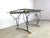 Vintage Organic Wrought Iron and Glass Dining Table, 1970s For Sale - Image 10 of 18