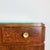 Art Deco Bedside Tables in Burl Wood with Glass Top, 1930s, Set of 2 For Sale - Image 4 of 18