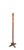 Arts and Crafts, Mission style coat / hat rack, having two sets of four brass hooks, each with an upper hook. This example...