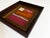 Red "Velvet Desire" Abstract Art in Antique Frame, Red Abstract Painting by JTS For Sale - Image 8 of 10