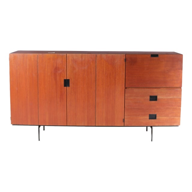 Japanese Series Model CU08 Cabinet by Cees Braakman for Pastoe, Netherlands, 1950s For Sale